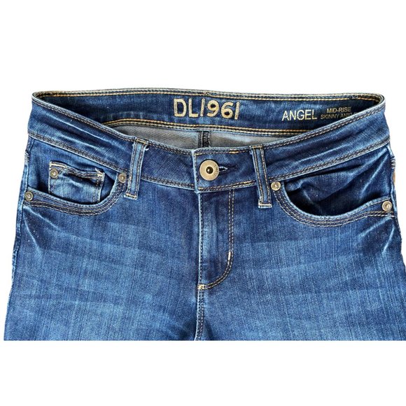 DL1961 Angel Zeppelin mid - rise skinny ankle - Picture 4 of 6